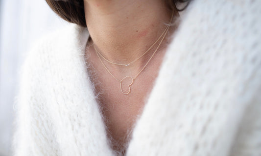 How to wear jewels in Winter