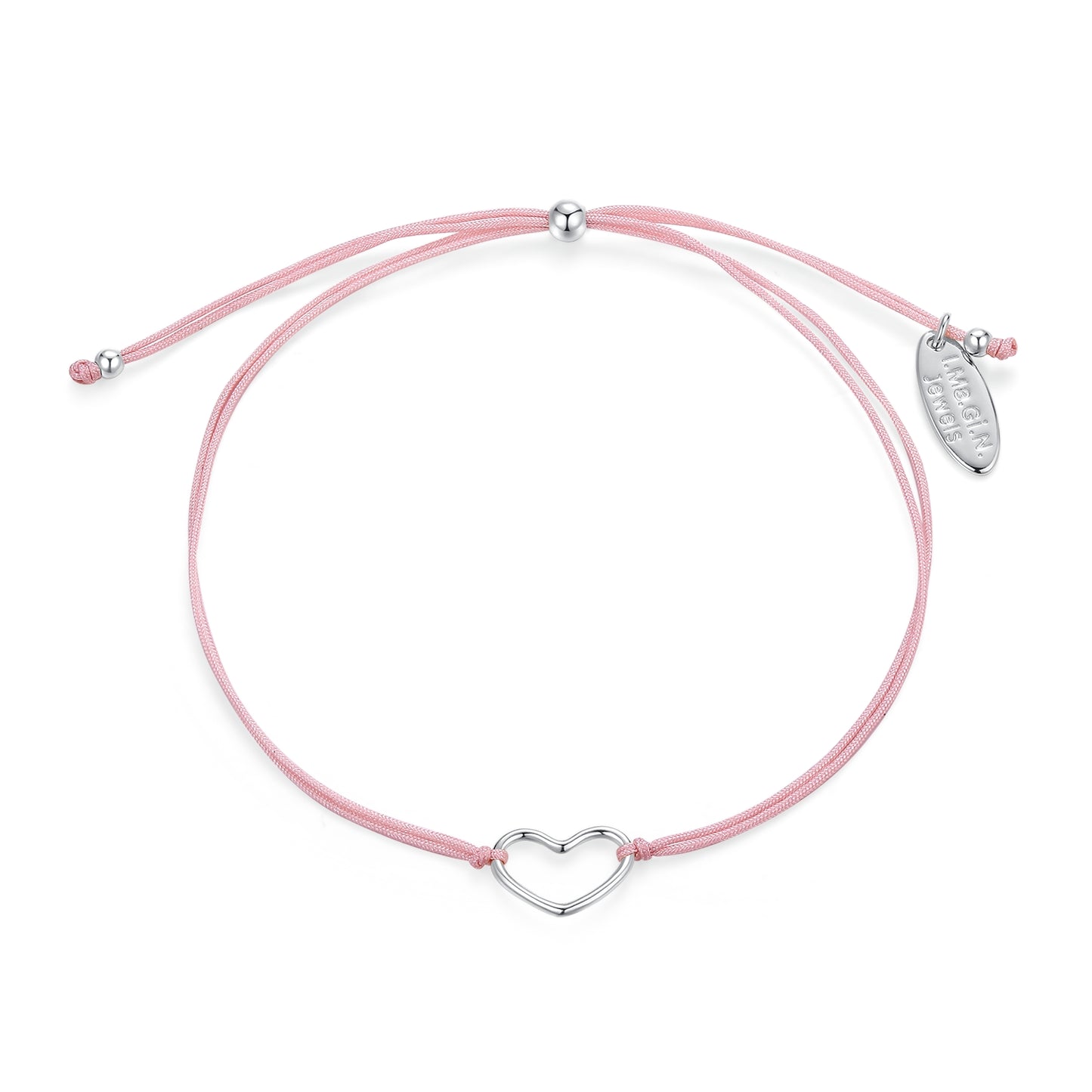 Bracelet Love Corde Pink
