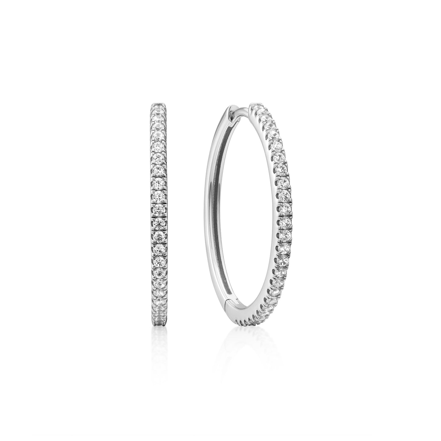 Earring Hoop XL Bright