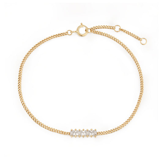 Bracelet Chain Baguette