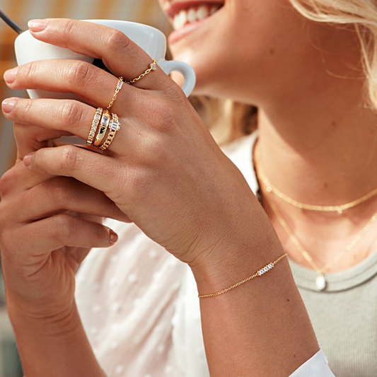 Bracelet Chain Baguette