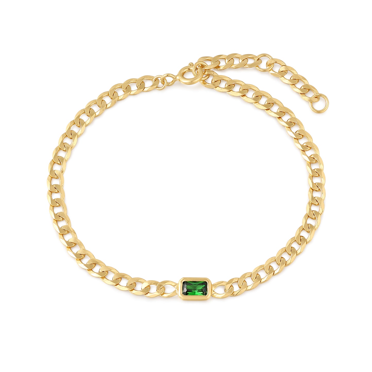 Bracelet Cuban Green
