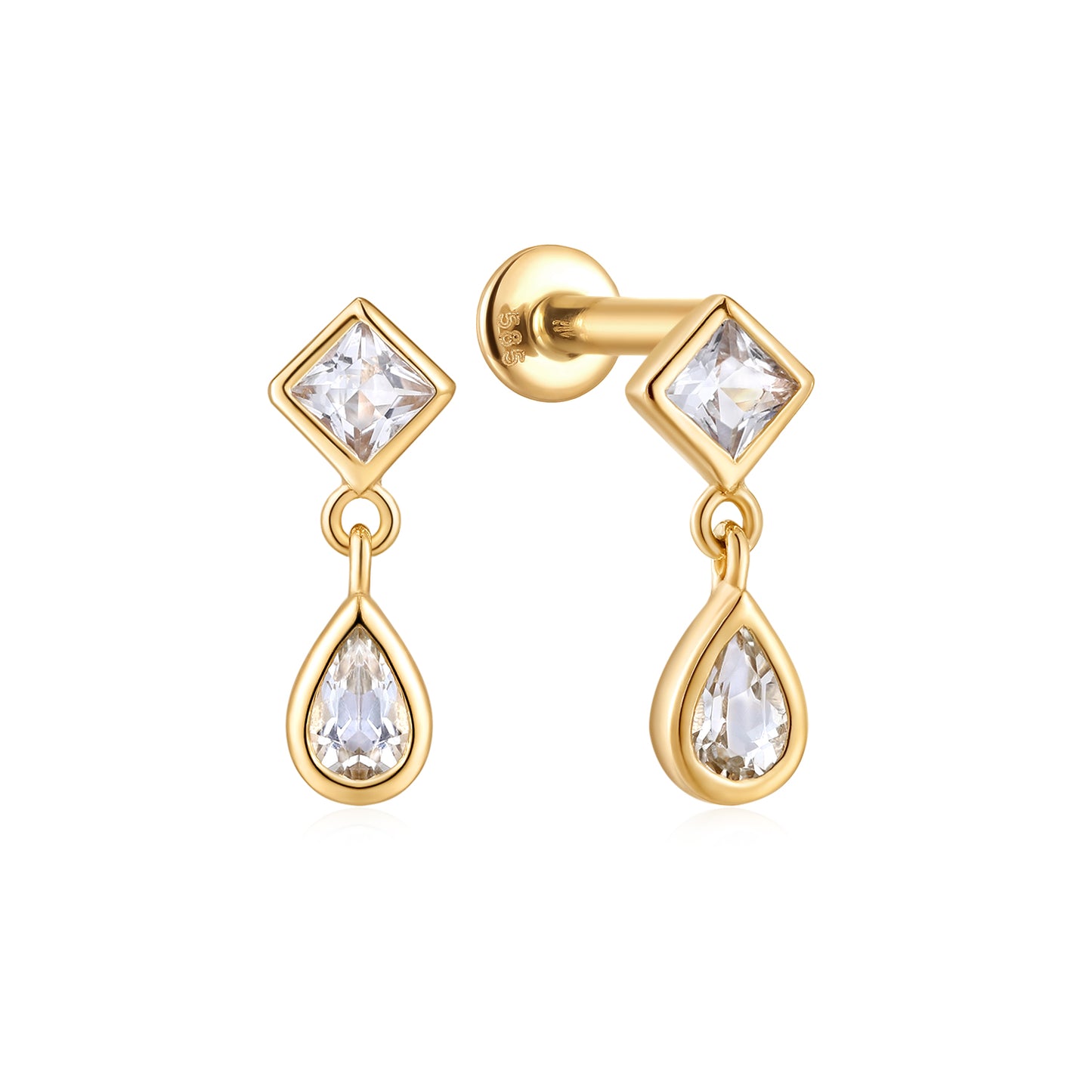 Duo Pear Piercing