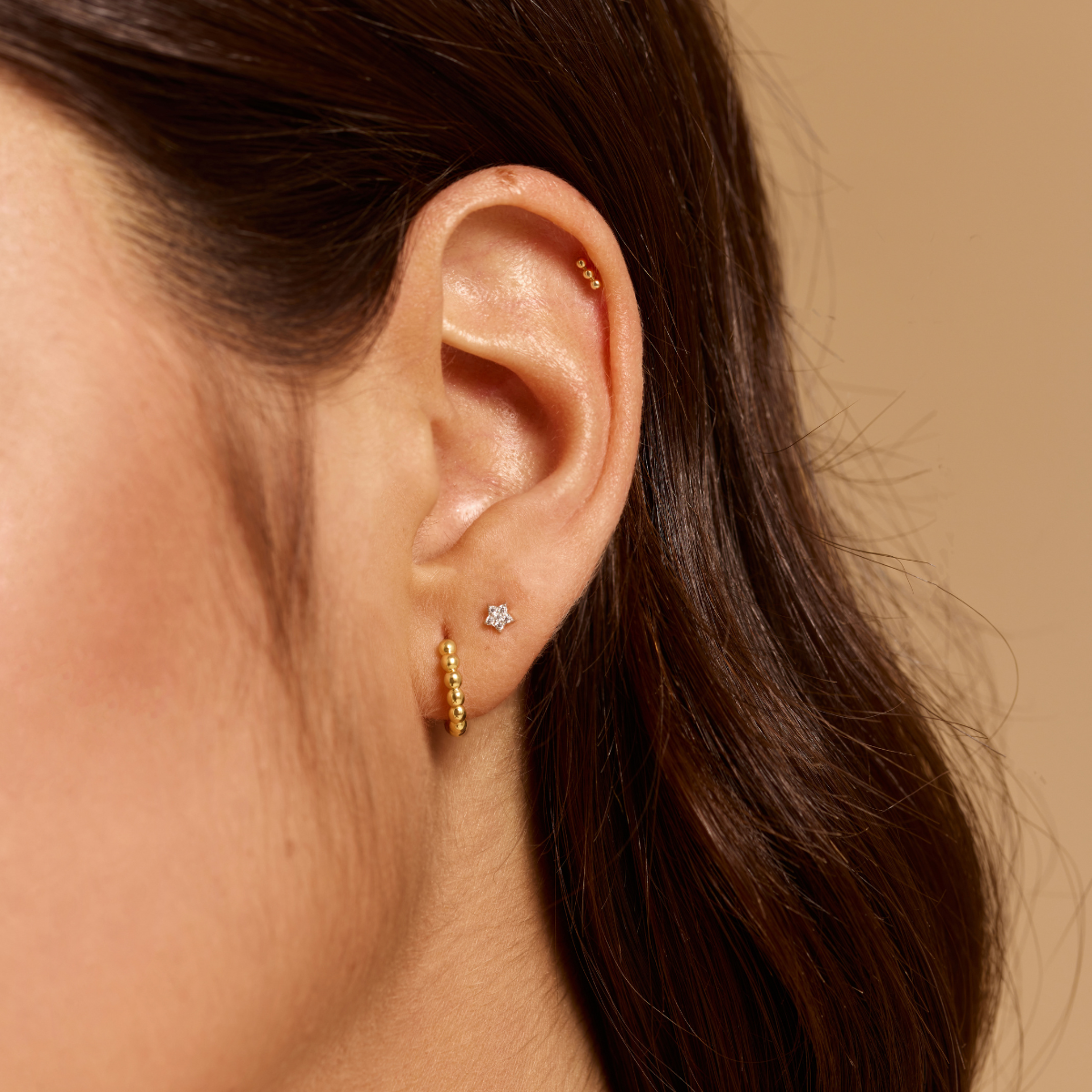 Earring Hoop Multi Boule