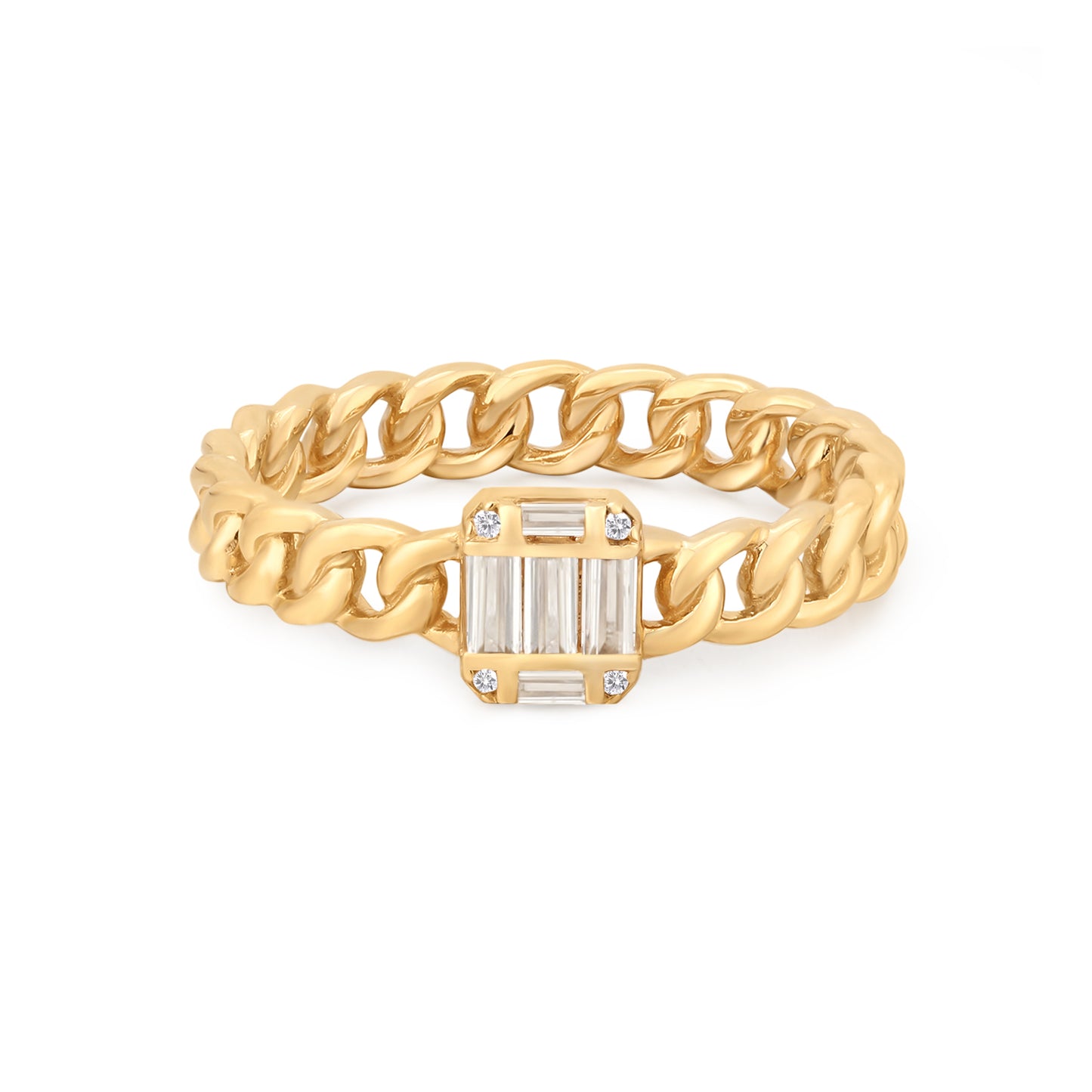 Ring Square Baguette