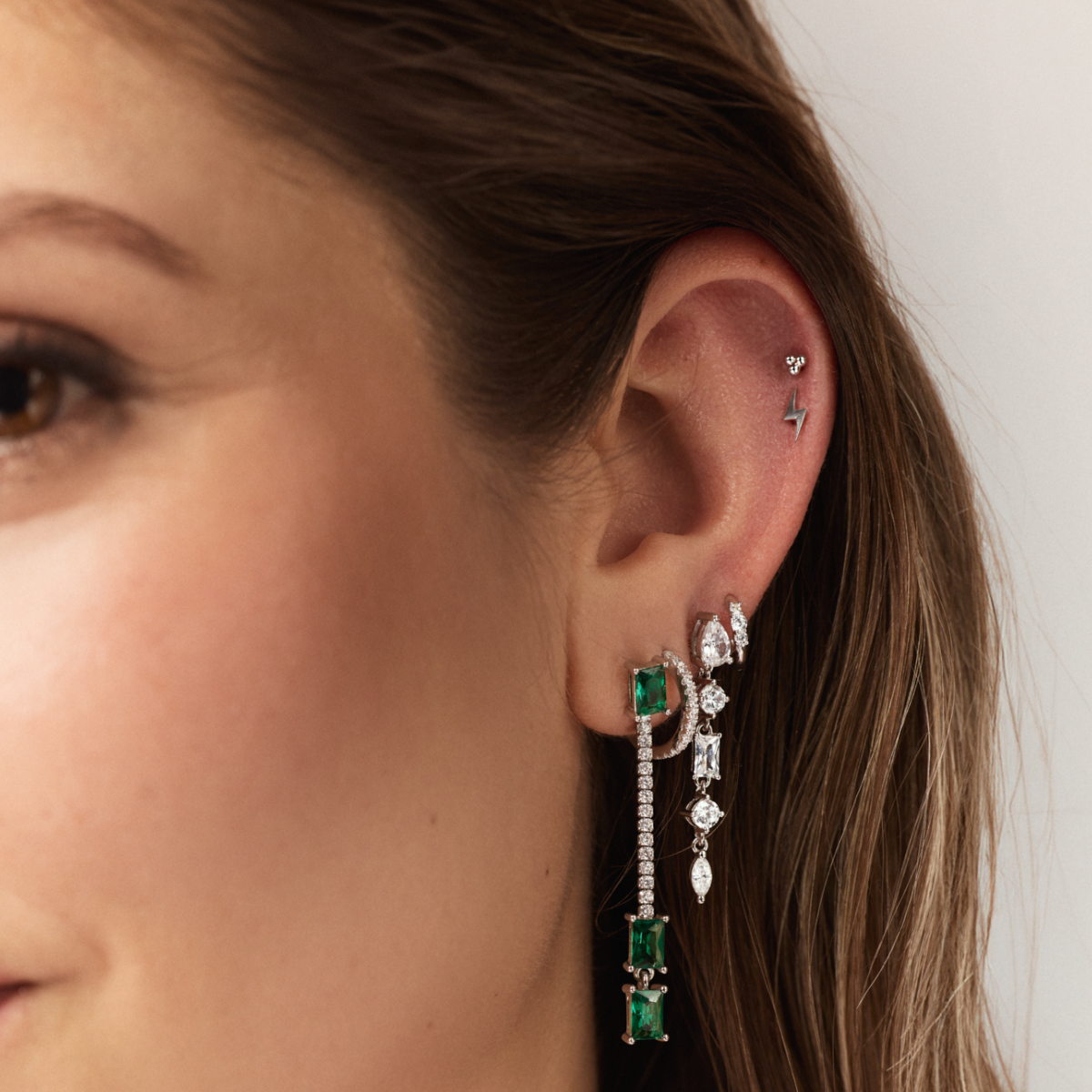 Trio Dot Piercing Titanium