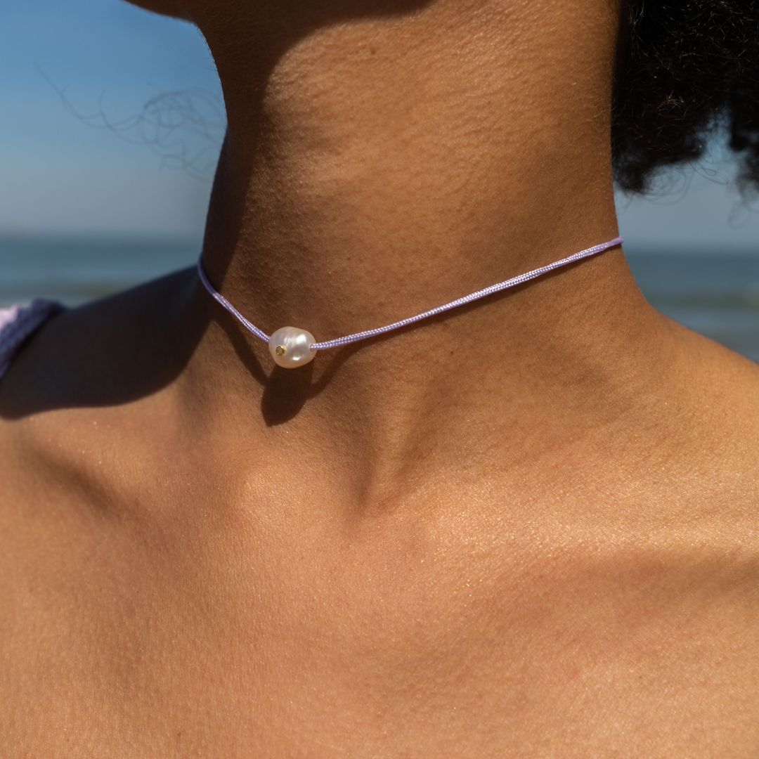 Bracelet Summer Pearl Lila