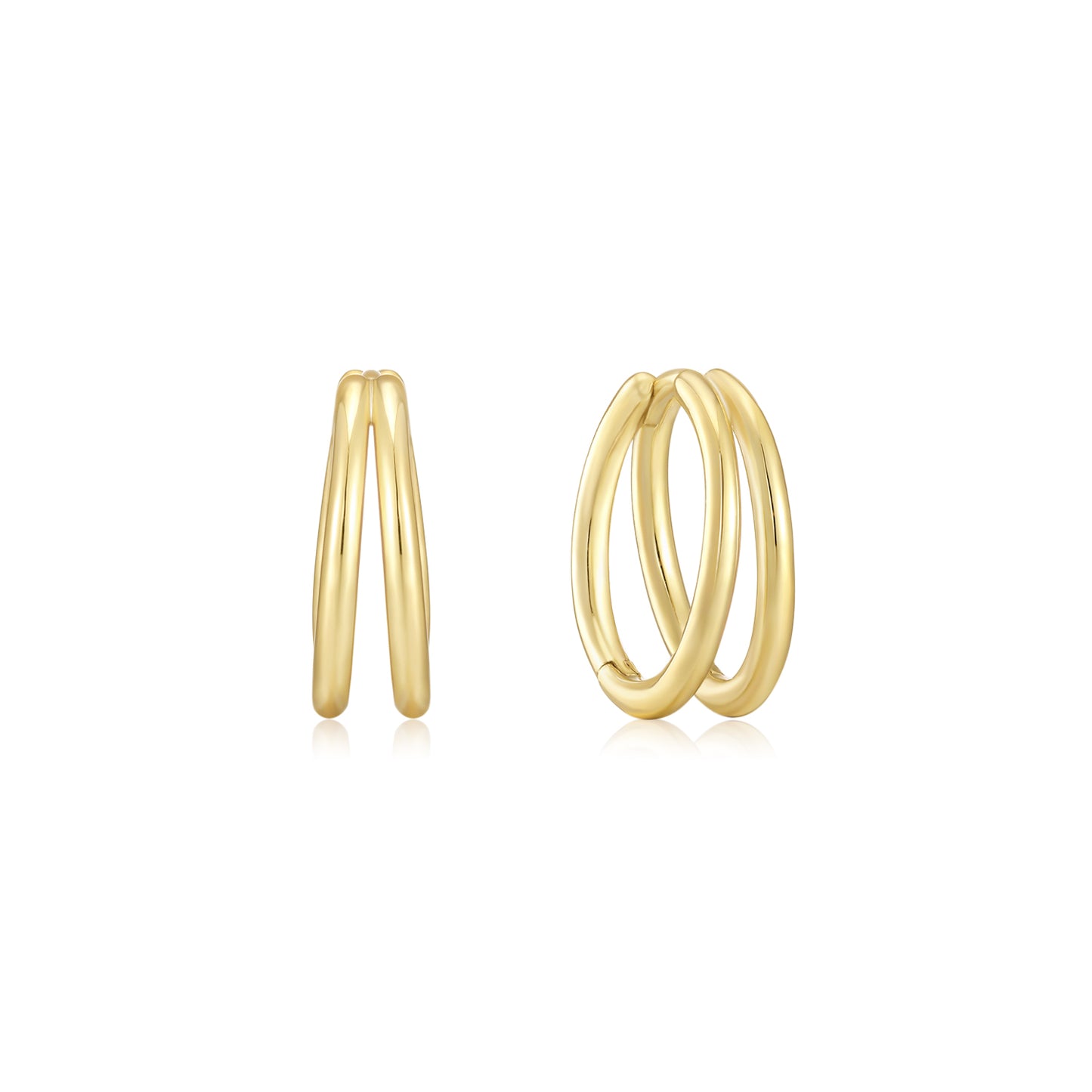 Earring Hoop Double Jane