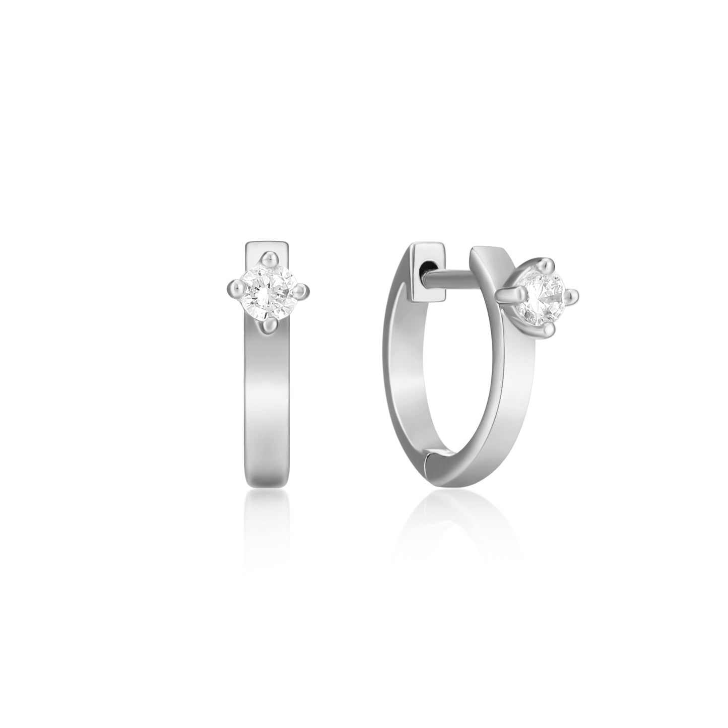 Earring Hoop Round