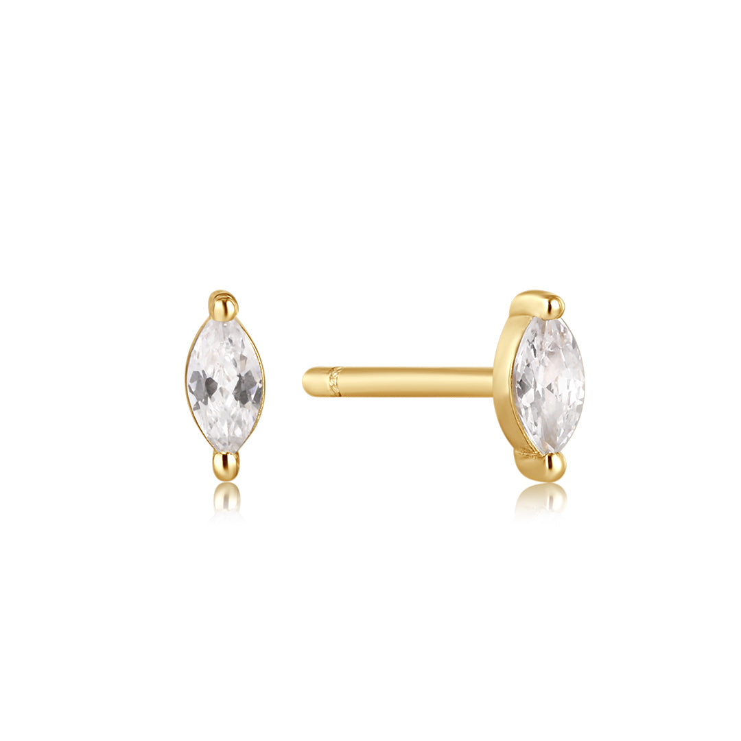 Earring Mini Stud Marquise