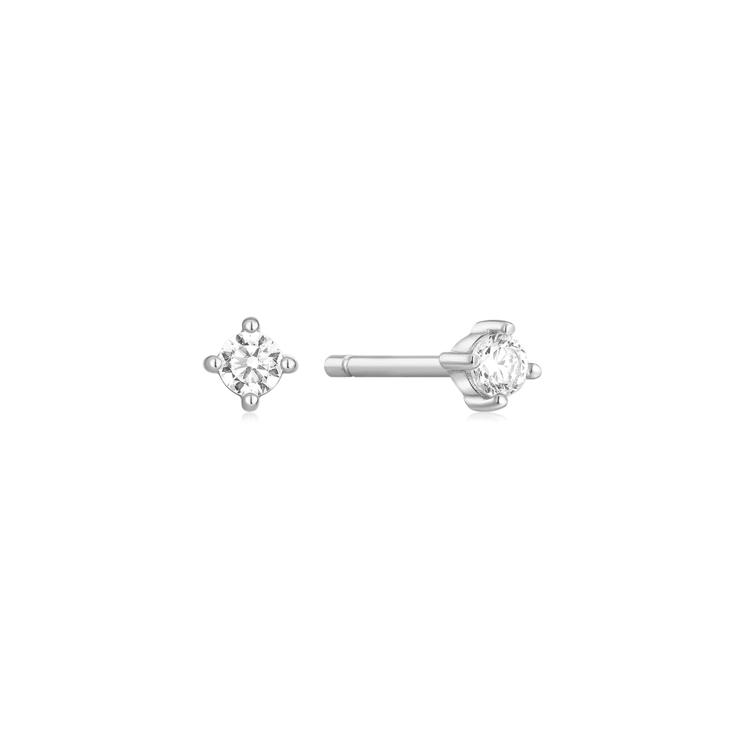 Earring Mini Stud Round