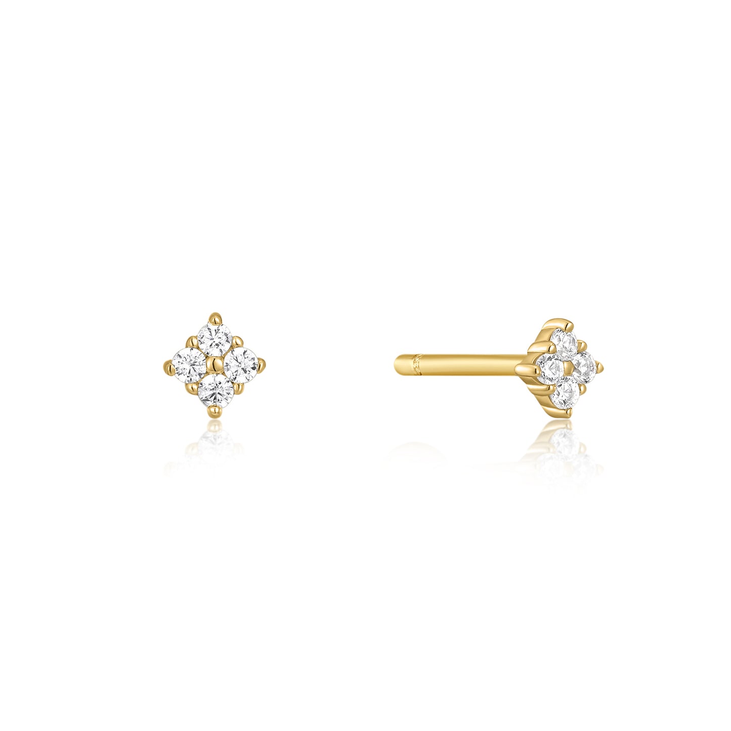 Earring Mini Stud Square