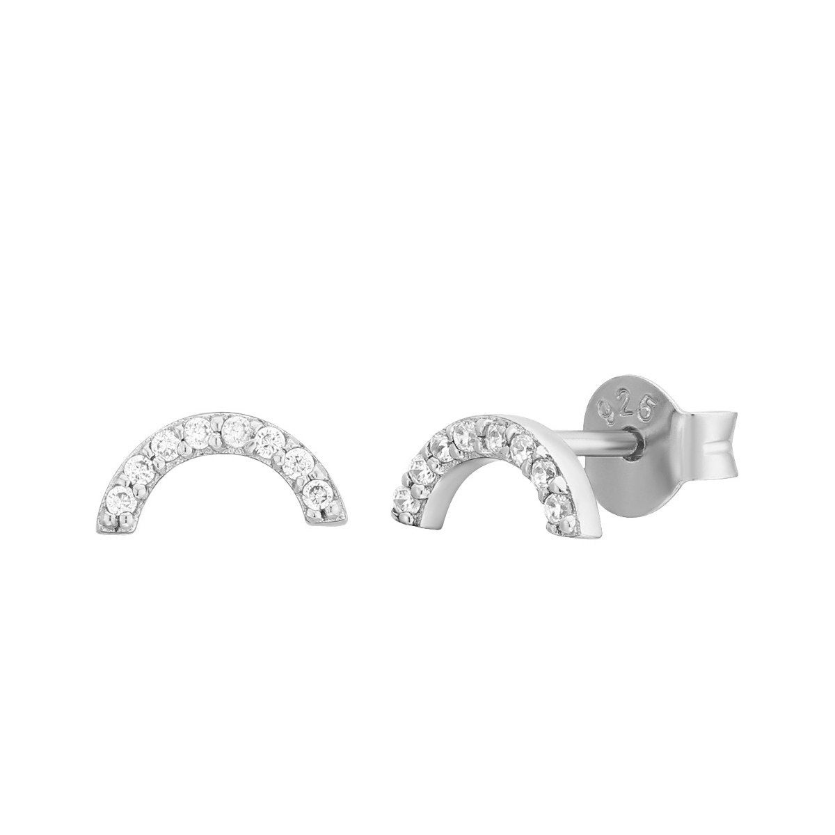 Earring halfmoon
