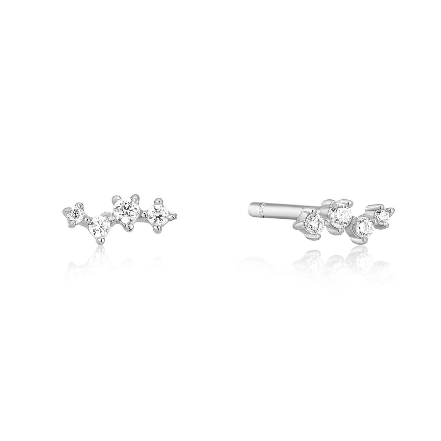 Earring Stud Milky