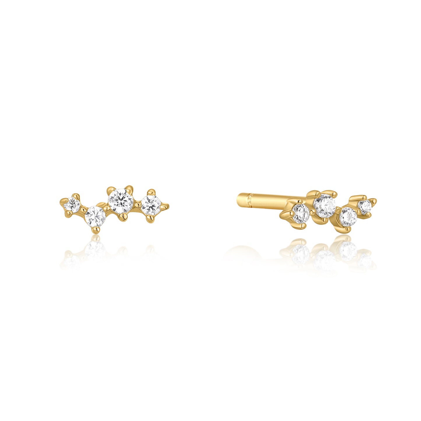 Earring Stud Milky