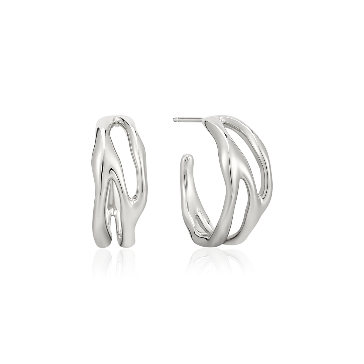 Earring Hoop Big Liquid