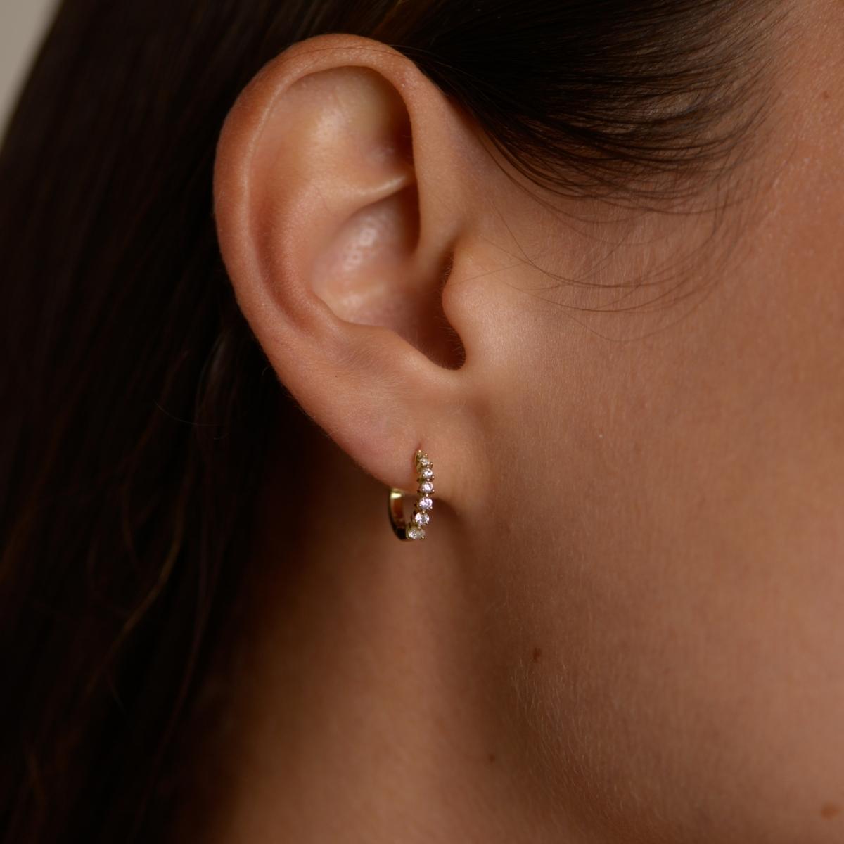Earring Hoop Tennis