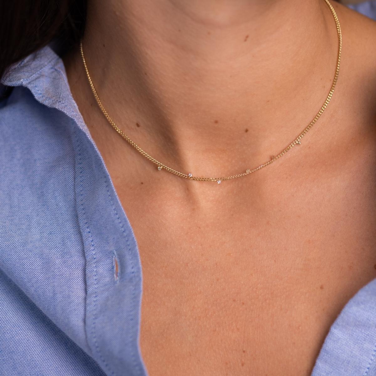 Necklace Chunky White