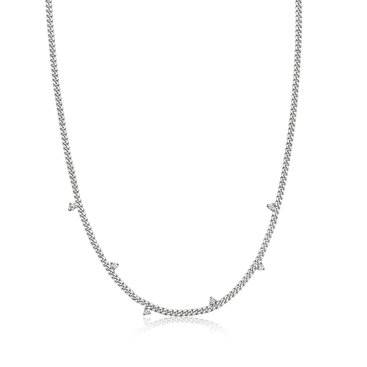 Necklace Chunky White