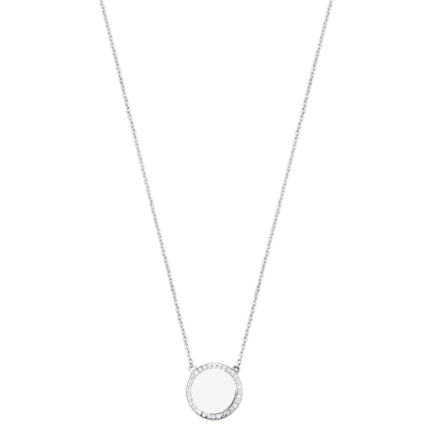 Necklace Engraving Pave