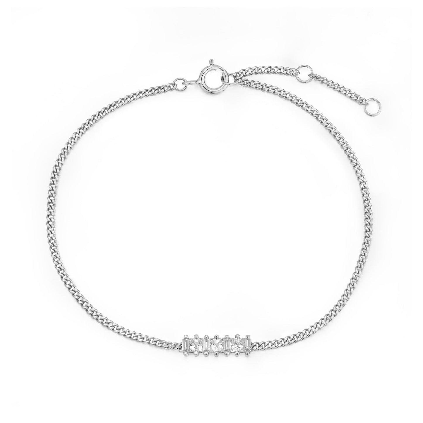 Bracelet Chain Baguette