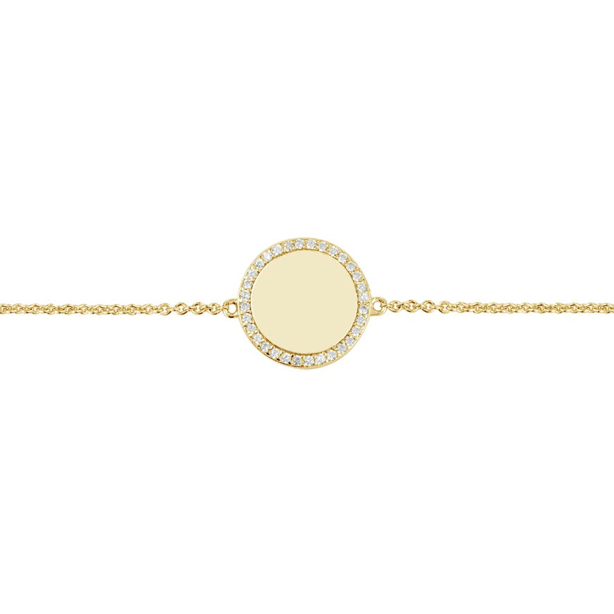Bracelet Engraving Pave