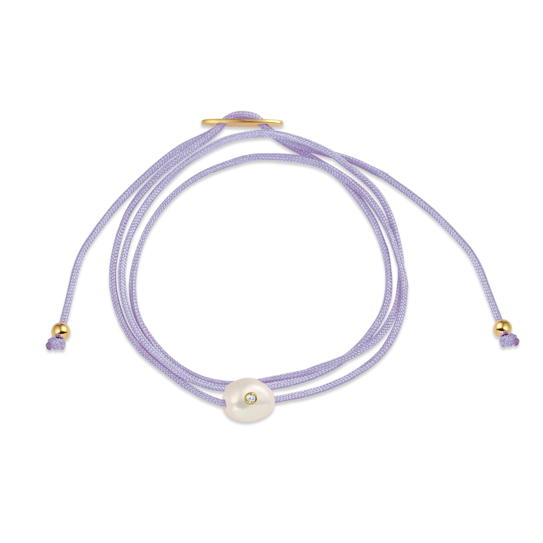 Bracelet Summer Pearl Lila