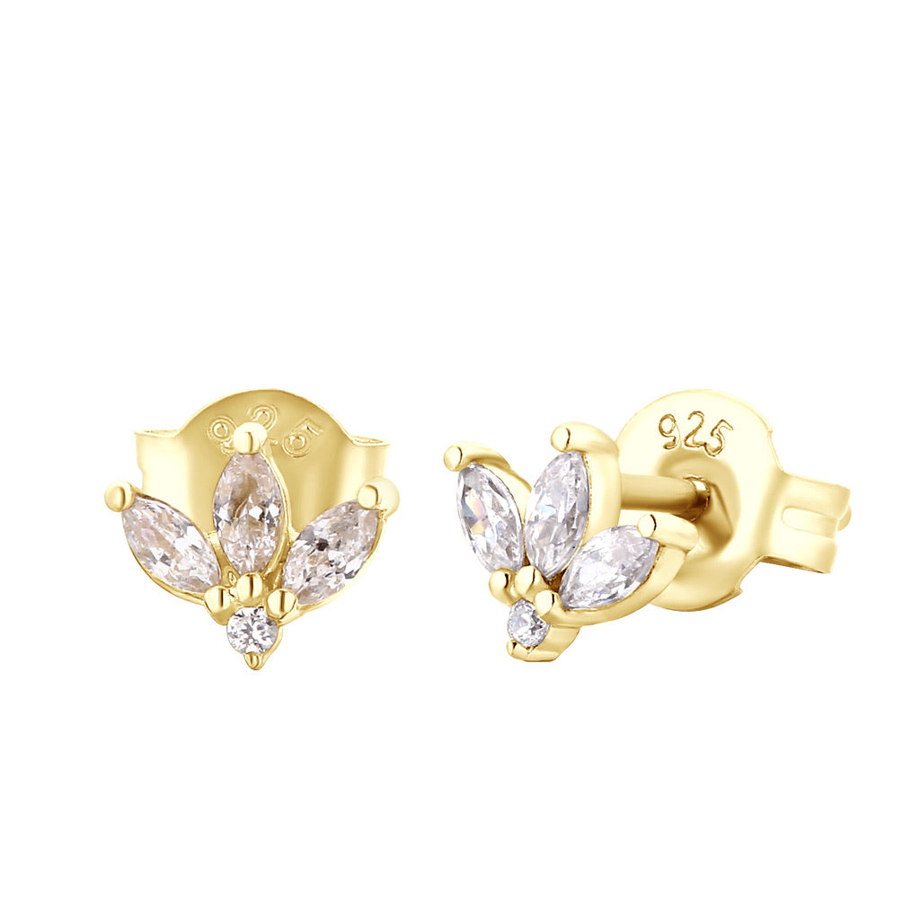 Earring mini lotus