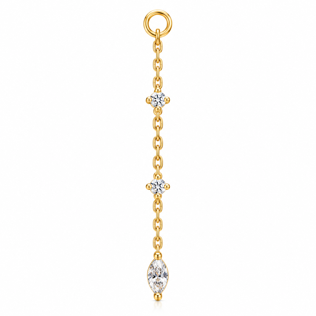 Charm Falling Marquise