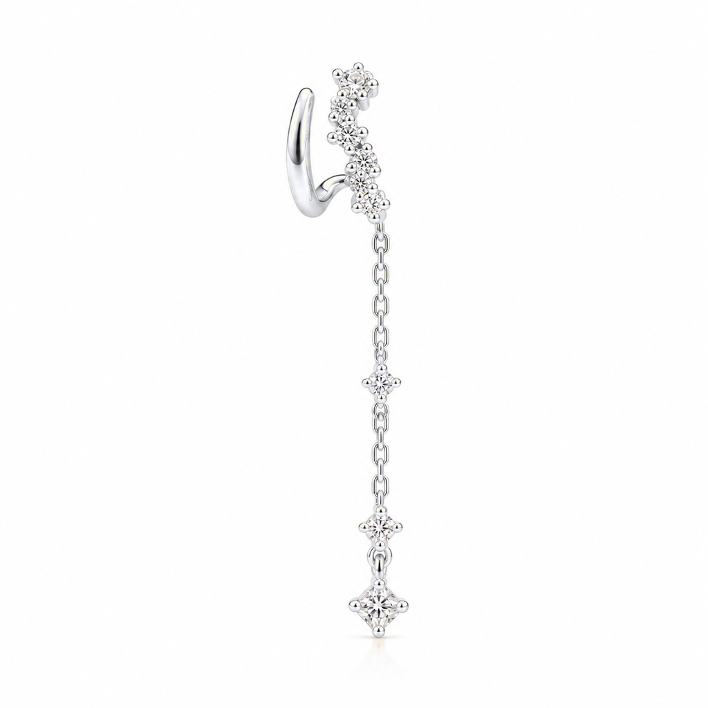 Earring Hoop Chain Asteria