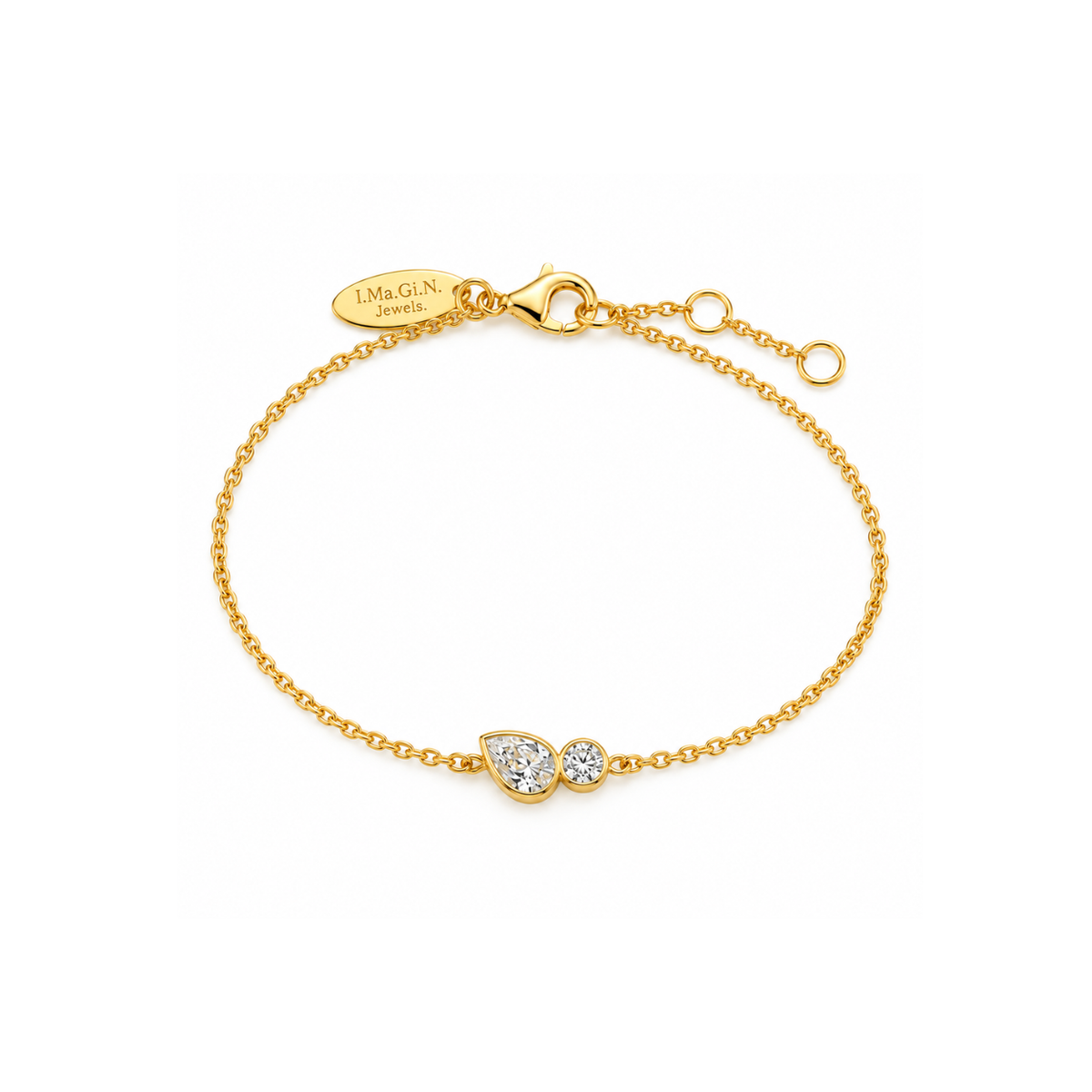 Bracelet Bezel Toi et Moi