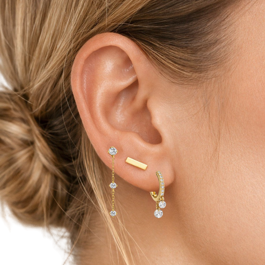 Earring Trio round