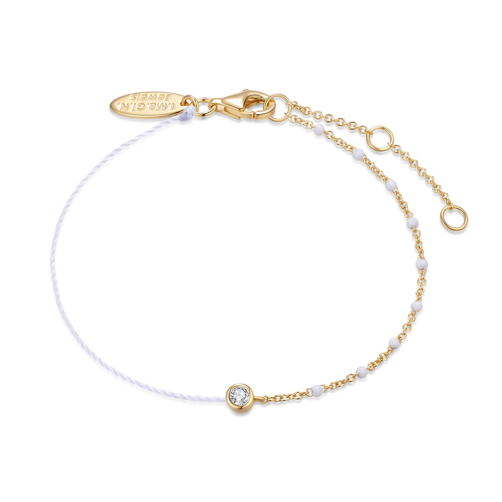 Bracelet Enamel White