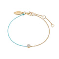 Bracelet pave duo turquoise