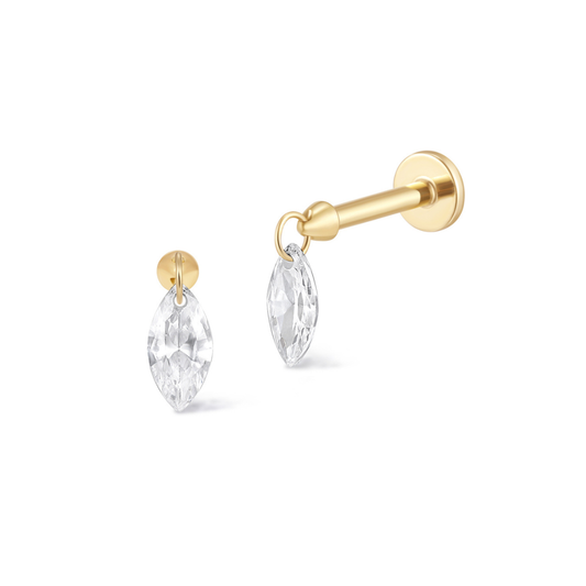 Floating Marquise Piercing