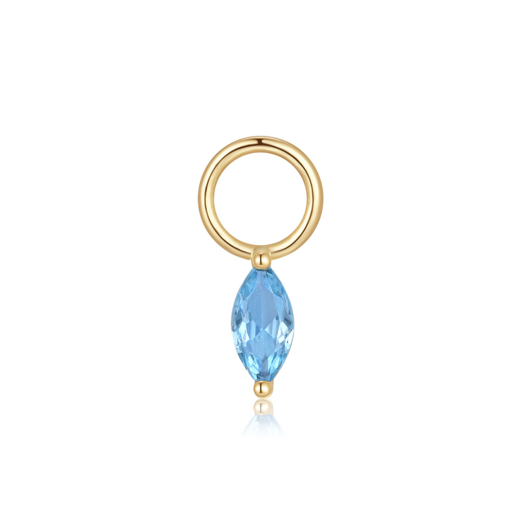 Charm Marquise Azure Blue