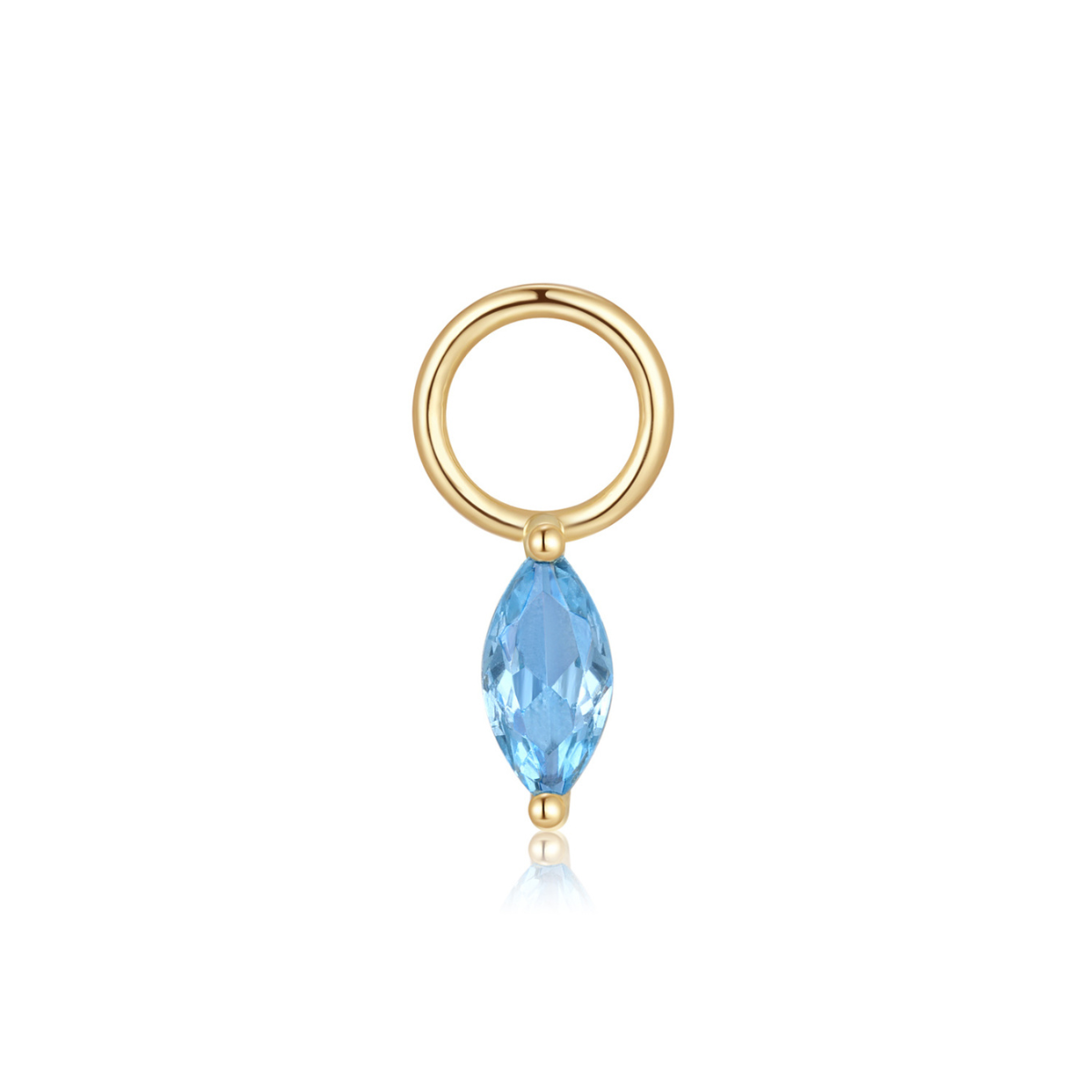Charm Marquise Azure Blue