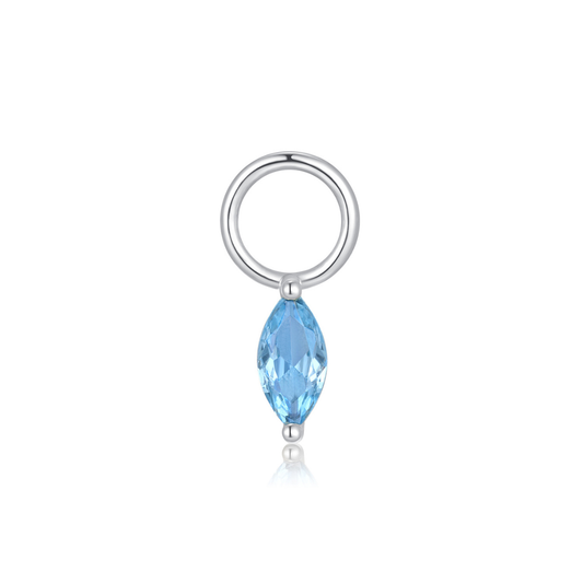Charm Marquise Azure Blue