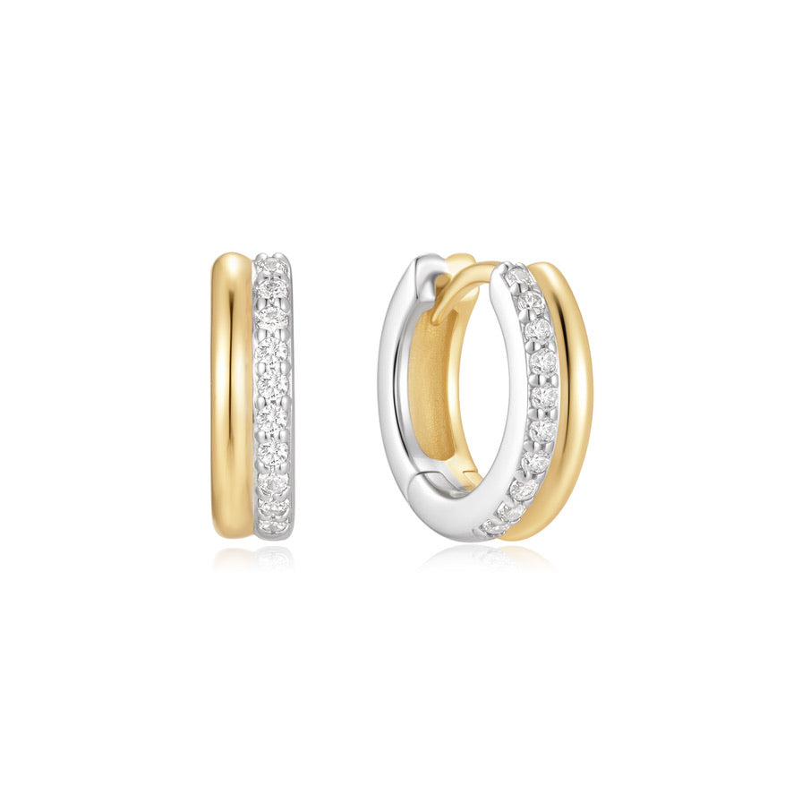 Earring Hoop Duotone Bright