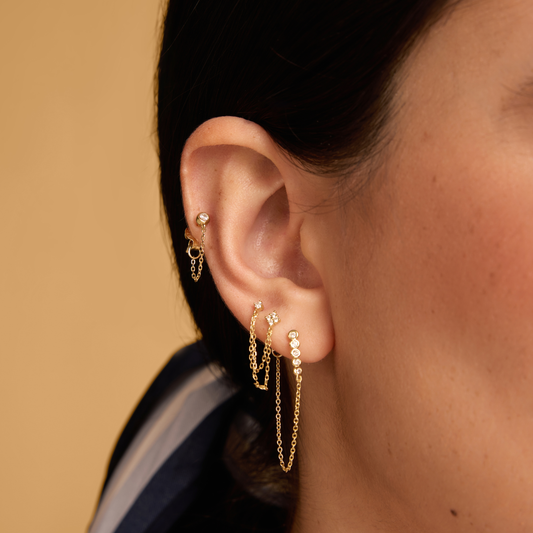 Earring Chain April