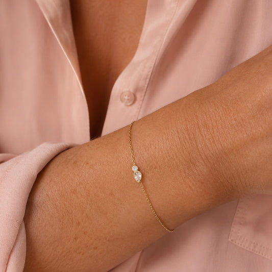 Bracelet Bezel Toi et Moi