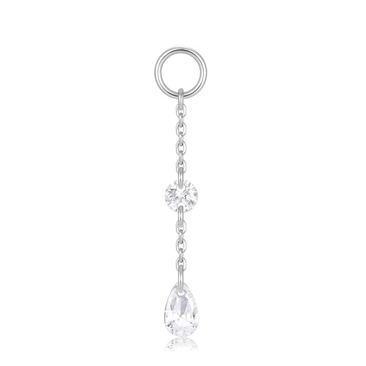 Charm tassels duo pear chain