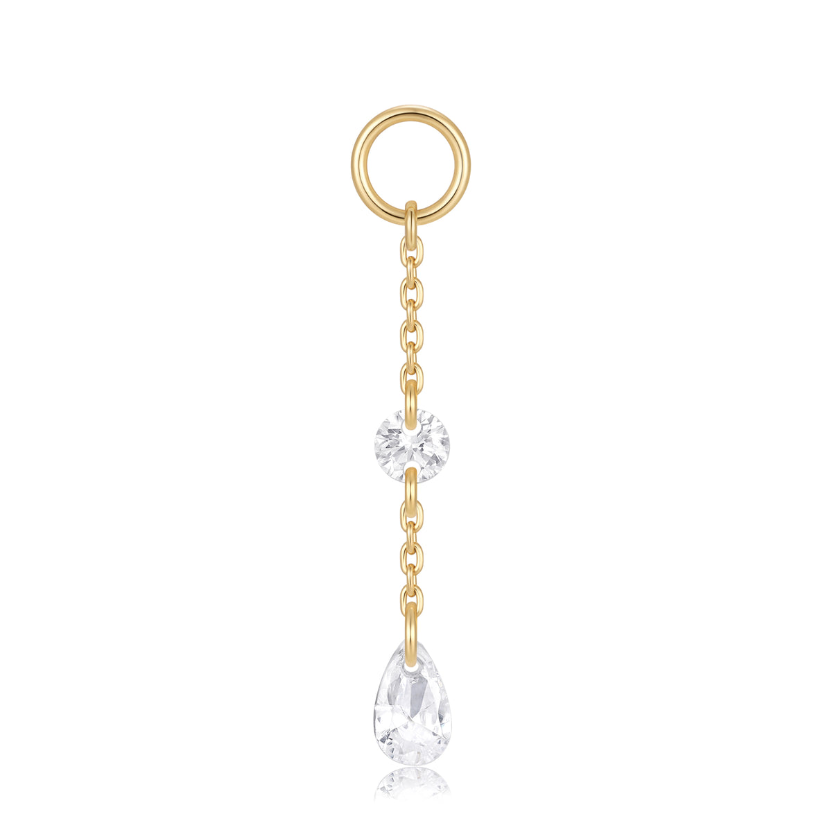 Charm Tassels Duo Pear Chain
