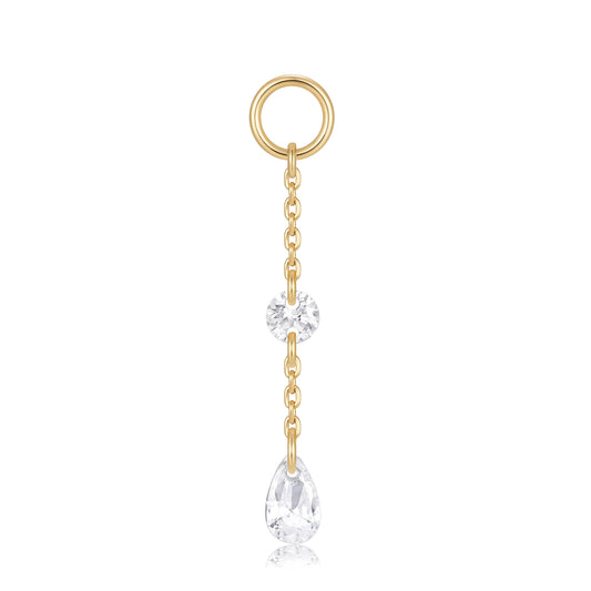 Charm tassels duo pear chain