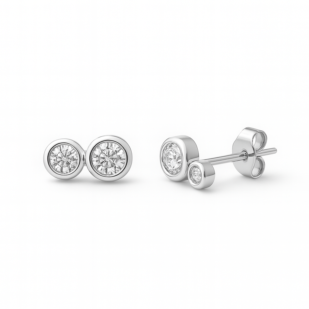 Earring Stud Duo June