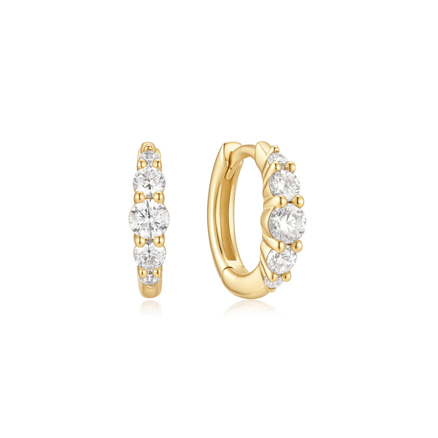 Earring Hoop Big Trio June