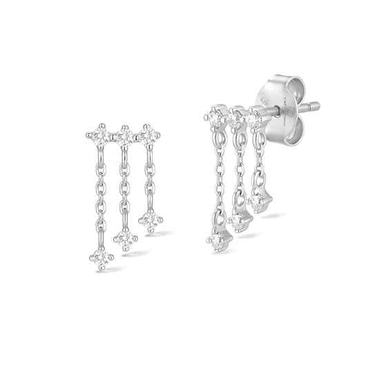Earring waterfall