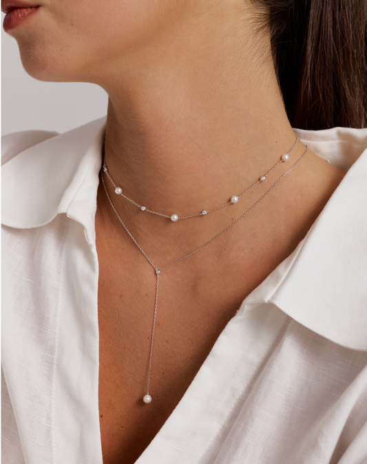 Necklace Elegance Pearl