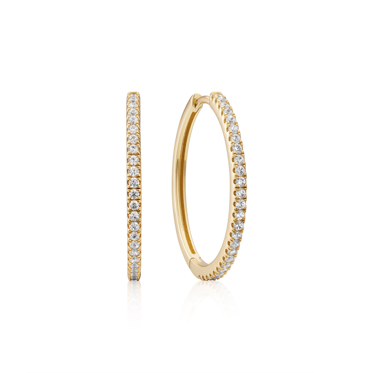 Earring Hoop XL Bright