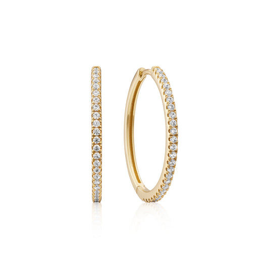 Earring Hoop XL Bright